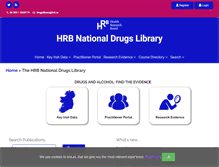 Tablet Screenshot of drugsandalcohol.ie